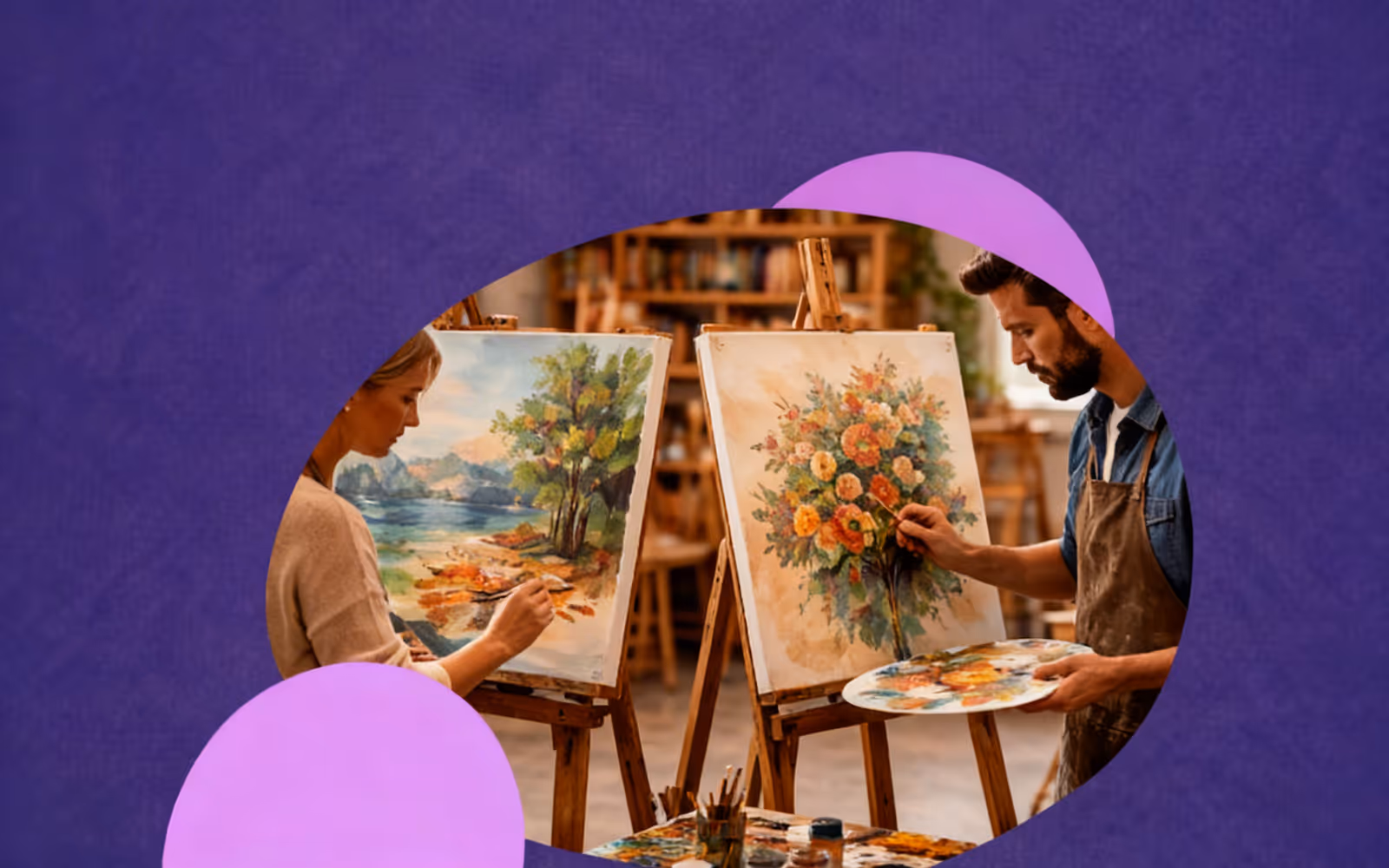 Yetişkinler İçin Resim Etkinliği